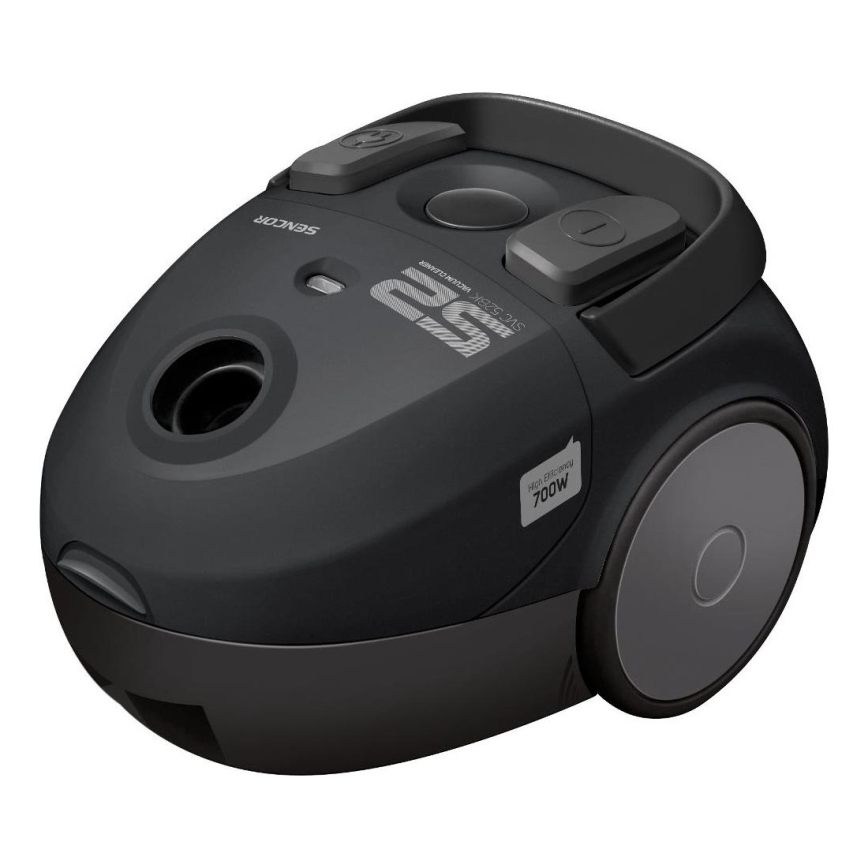 Sencor - Maišinis dulkių siurblys 1,5 l 700W/230V juoda