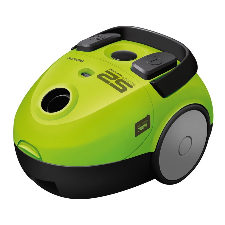 Sencor - Maišinis dulkių siurblys 1,5 l 700W/230V žalias