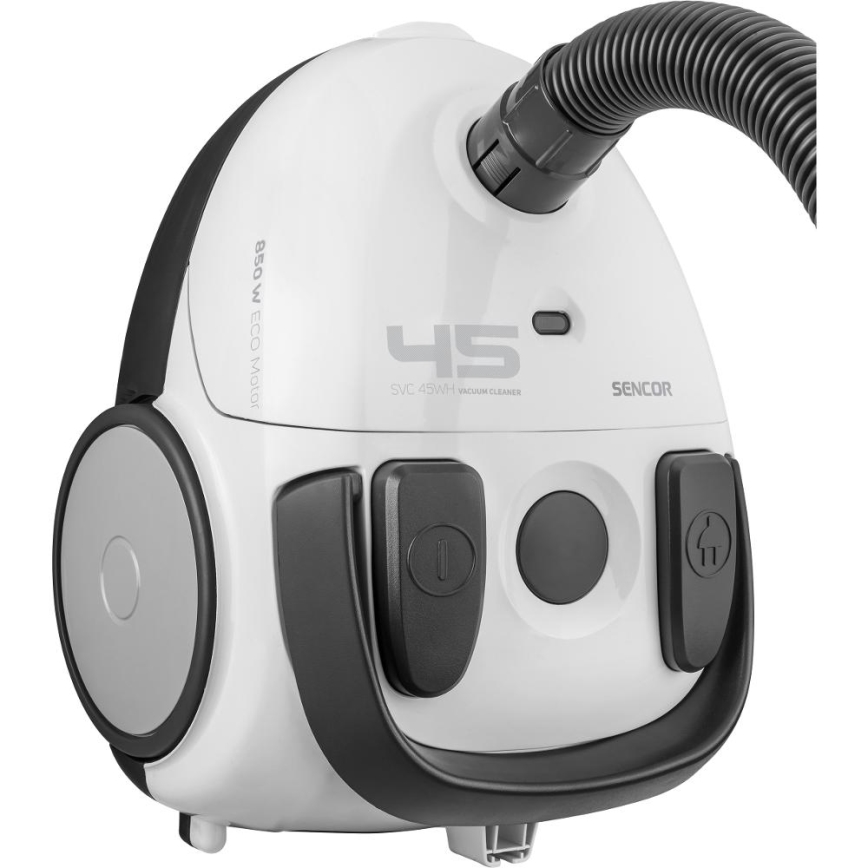 Sencor - Maišinis dulkių siurblys 1,5 l 850W/230V balta
