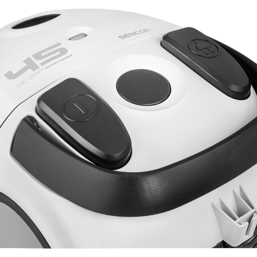 Sencor - Maišinis dulkių siurblys 1,5 l 850W/230V balta