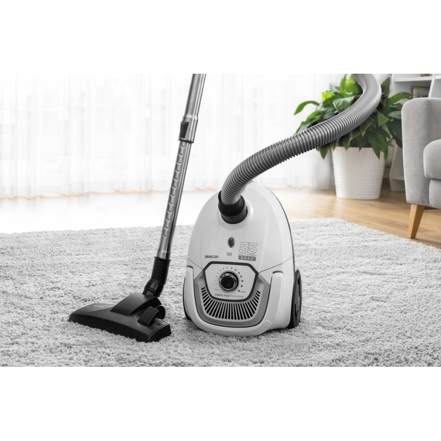Sencor - Maišinis dulkių siurblys 2 l 700W/230V baltas