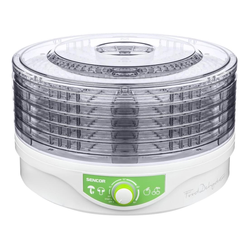 Sencor - Maisto džiovintuvas su termoreguliacija 250W/230V