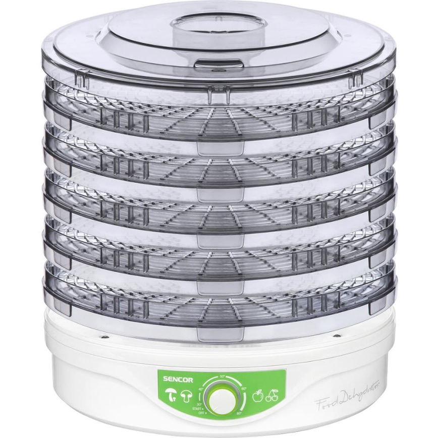 Sencor - Maisto džiovintuvas su termoreguliacija 250W/230V