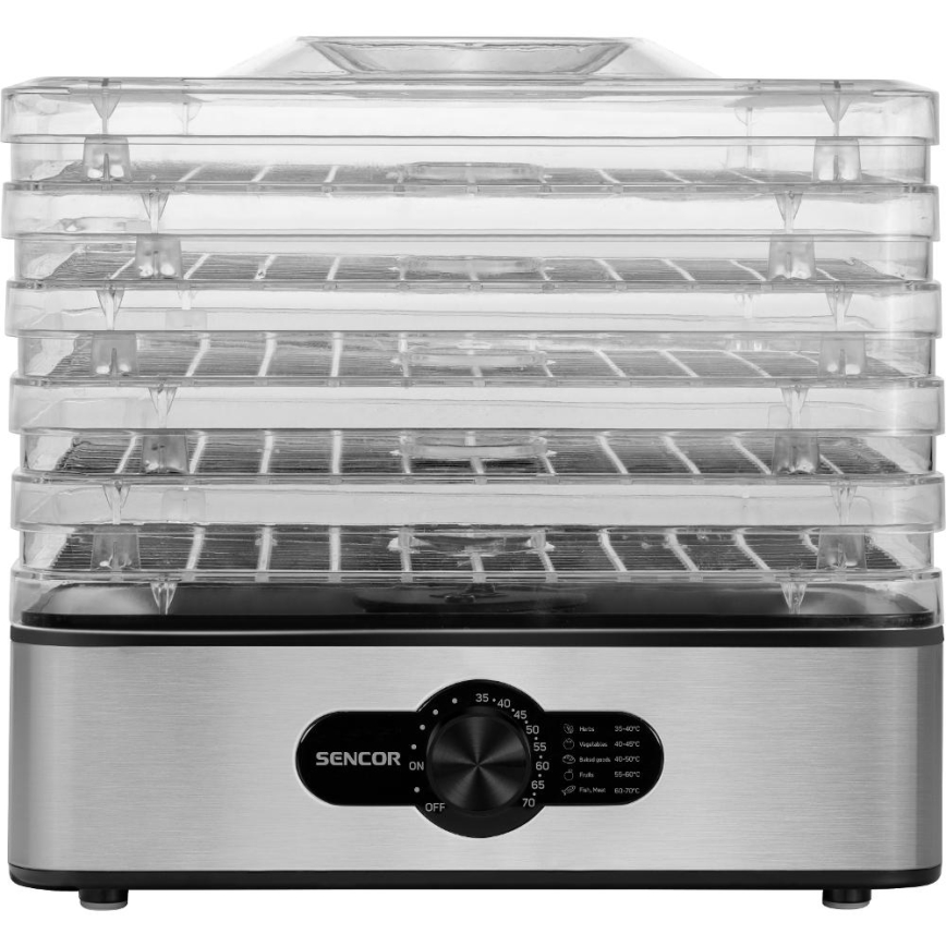 Sencor - Maisto džiovintuvas su termoreguliacija 700W/230V