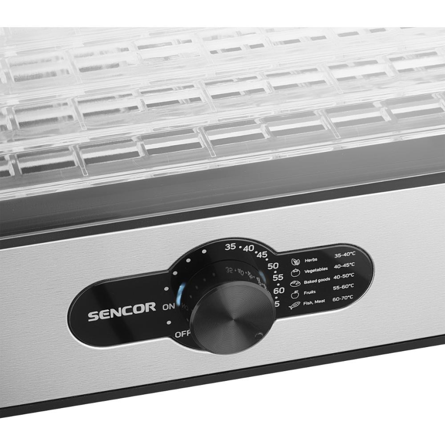 Sencor - Maisto džiovintuvas su termoreguliacija 700W/230V