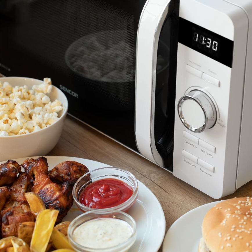 Sencor - Mikrobangų krosnelė 800W/230V 17 l balta