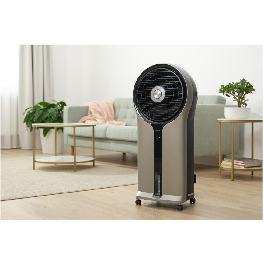 Sencor - Mobilus oro aušintuvas 110W/230V sidabrinis/juodas + pultelis
