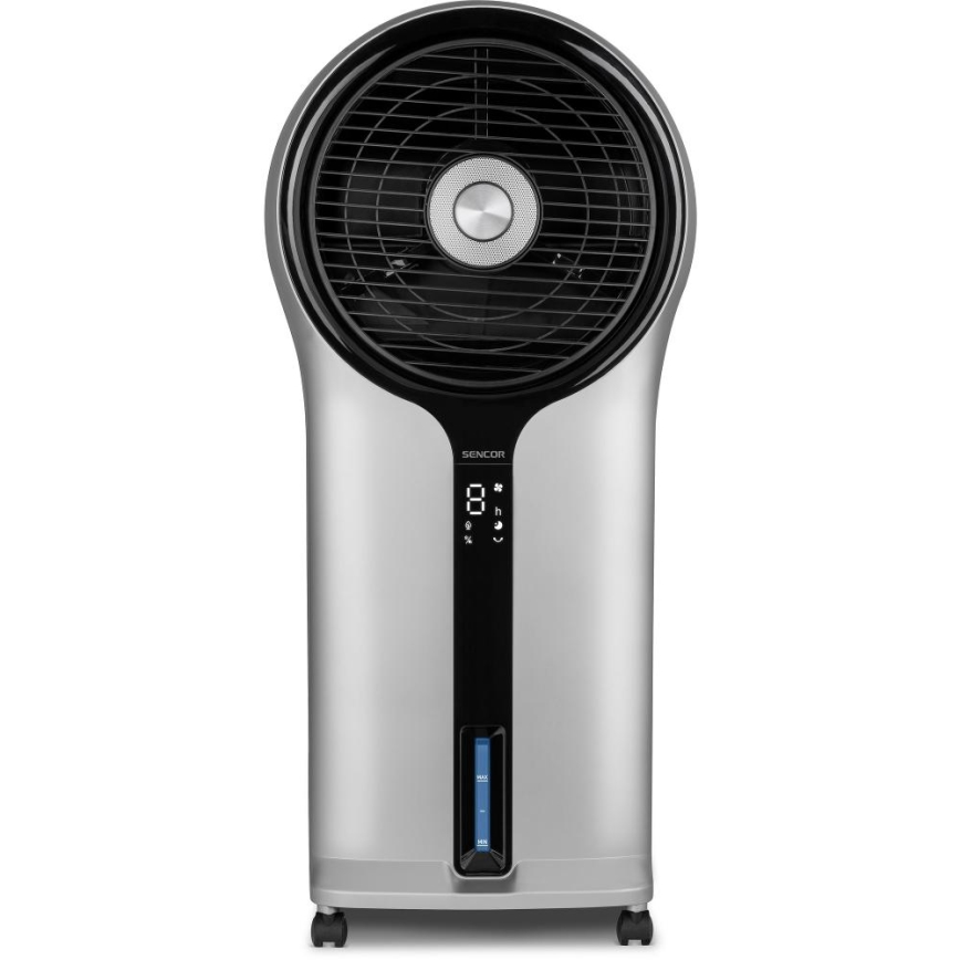 Sencor - Mobilus oro aušintuvas 110W/230V sidabrinis/juodas + pultelis