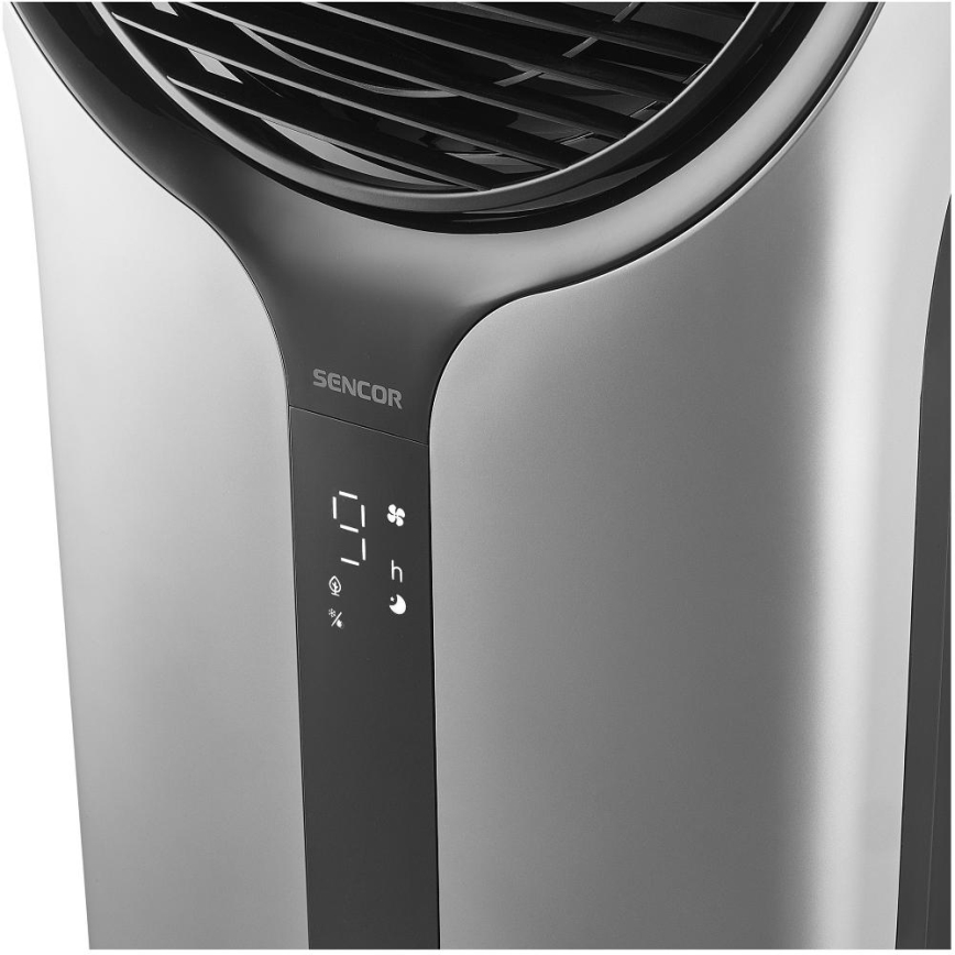 Sencor - Mobilus oro aušintuvas 110W/230V sidabrinis/juodas + pultelis