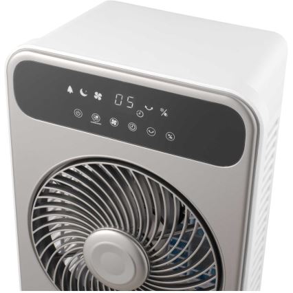 Sencor - Mobilus oro aušintuvas 28W/230V pilka + nuotolinio valdymo pultas