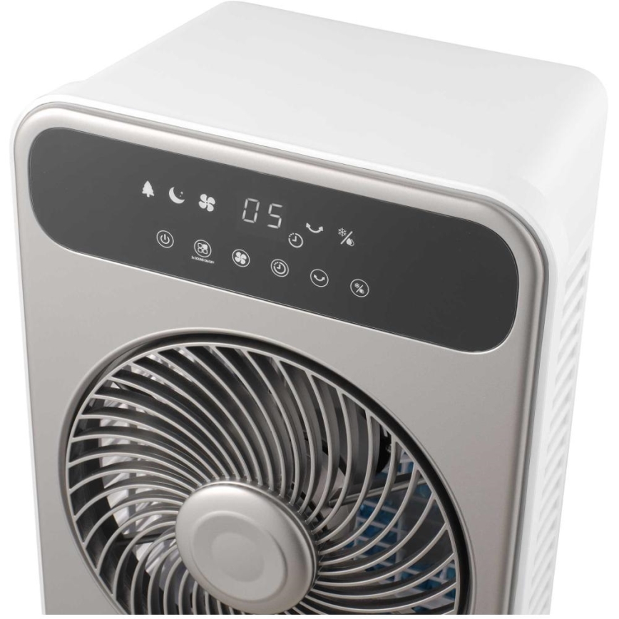 Sencor - Mobilus oro aušintuvas 28W/230V pilka + nuotolinio valdymo pultas