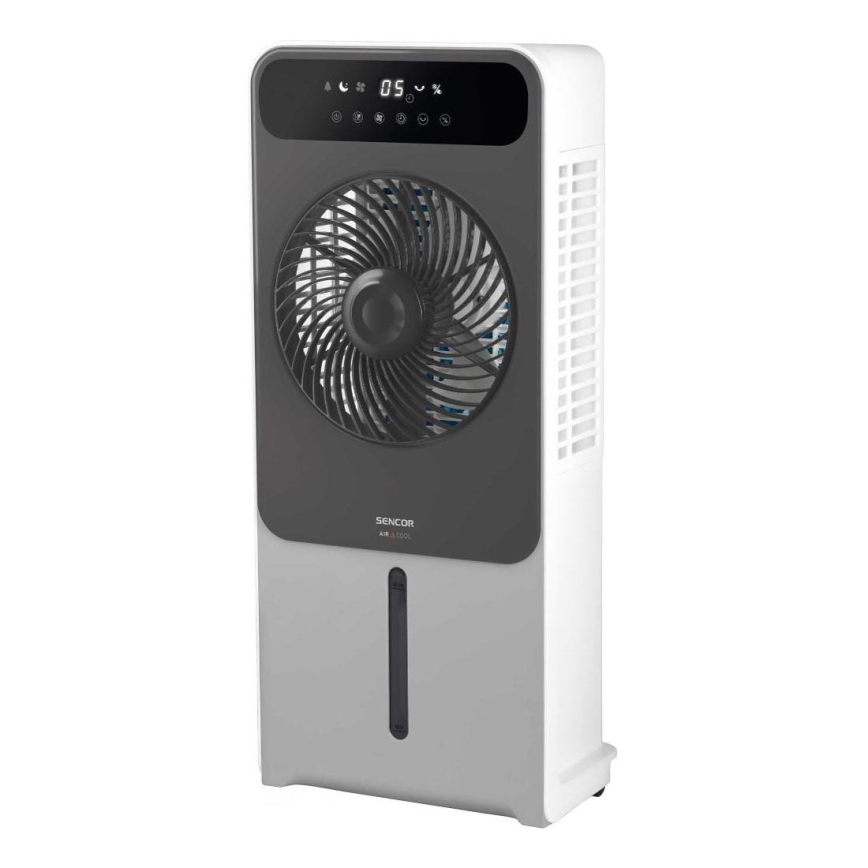 Sencor - Mobilus oro aušintuvas 28W/230V pilkas + nuotolinis valdymas