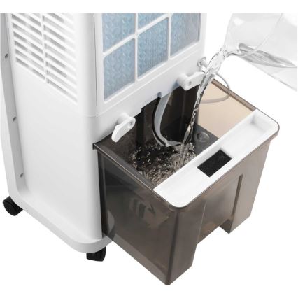 Sencor - Mobilus oro aušintuvas 28W/230V pilkas + nuotolinis valdymas