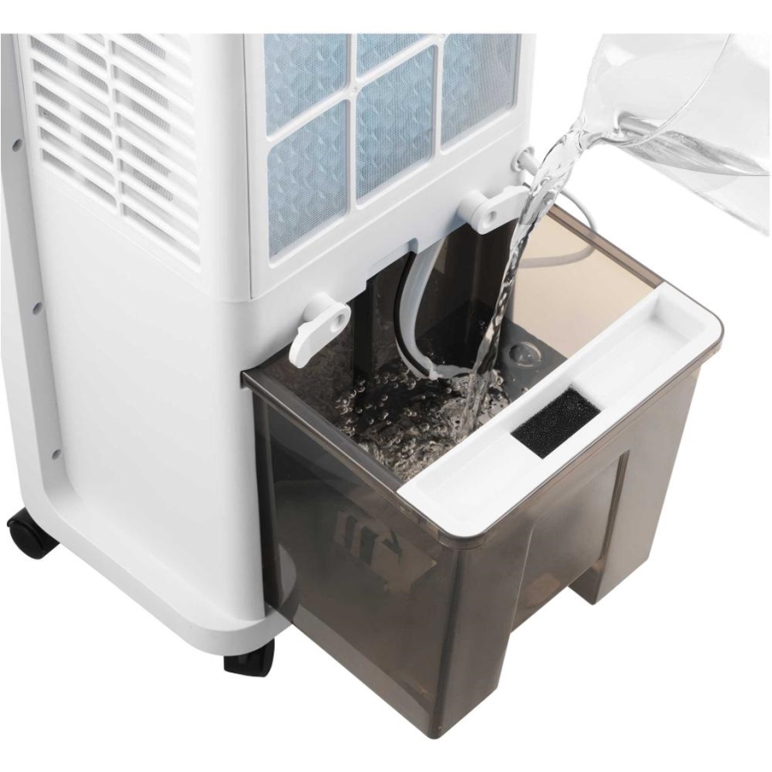 Sencor - Mobilus oro aušintuvas 28W/230V pilkas + nuotolinis valdymas