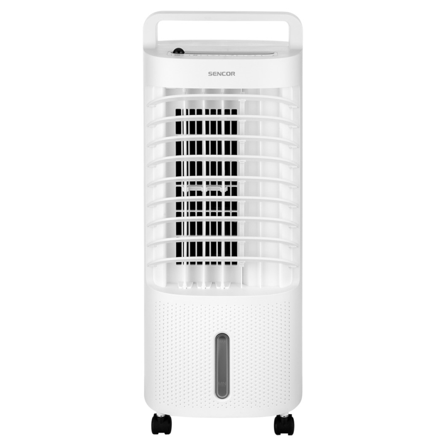 Sencor - Mobilus oro aušintuvas su LED ekranu 3in1 45W/230V baltas + valdymo pultas