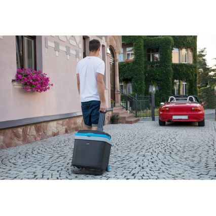 Sencor - Nešiojamas automobilinis šaldytuvas 33 l 60W/12V/230V juodas