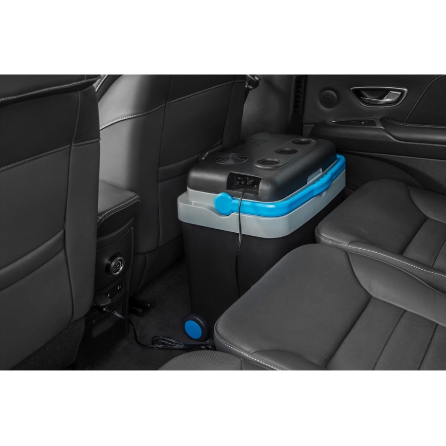 Sencor - Nešiojamas automobilinis šaldytuvas 33 l 60W/12V/230V juodas