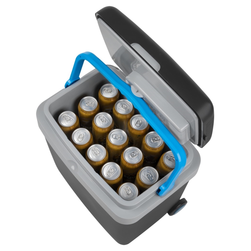 Sencor - Nešiojamas automobilinis šaldytuvas 33 l 60W/12V/230V juodas