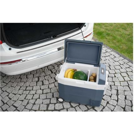 Sencor - nešiojamas kompresorinis automobilinis šaldytuvas 55 l 70W/12V/230V mėlynas/baltas