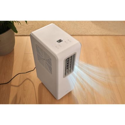 Sencor - Nešiojamas oro kondicionierius 4 viename 200W/230V 1800 BTU baltas + su nuotoliniu pulteliu
