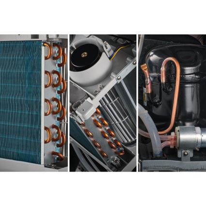 Sencor - Nešiojamas oro kondicionierius 4 viename 200W/230V 1800 BTU baltas + su nuotoliniu pulteliu