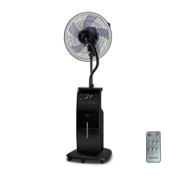 Sencor - Oro kondicionierius su vandens purkštuvu 90W/230V juoda + nuotolinio valdymo pultas