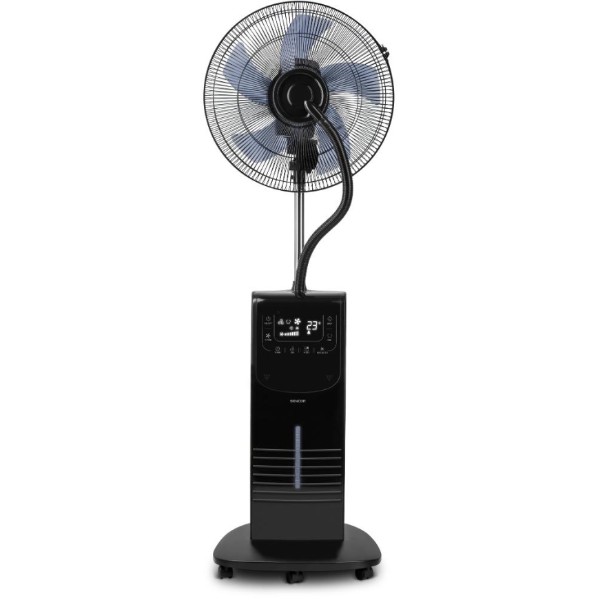 Sencor - Oro kondicionierius su vandens purkštuvu 90W/230V juoda + nuotolinio valdymo pultas