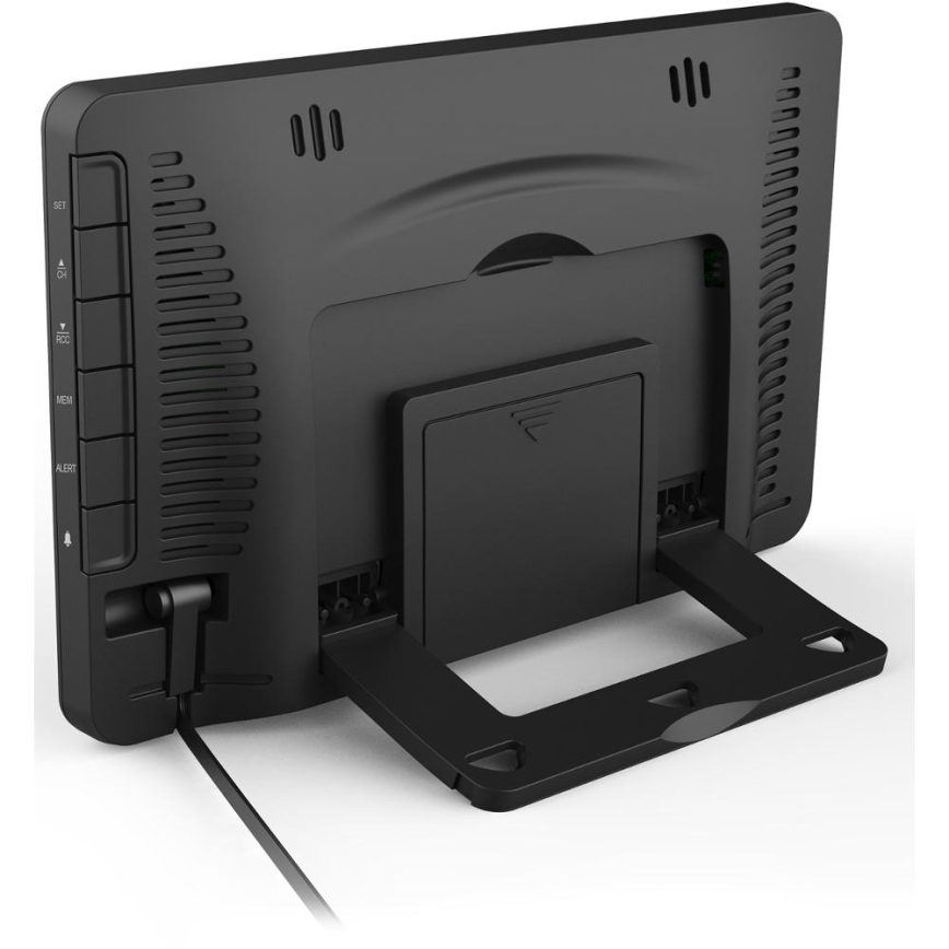 Sencor - Orų stotis su spalvotu LCD ekranu ir žadintuvas 5V 3xAA + 2xAA