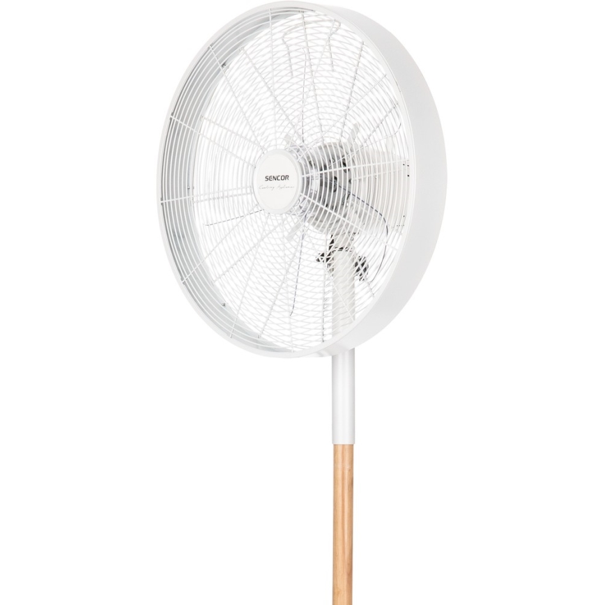 Sencor - Pastatomas ventiliatorius 50W/230V balta/bukas