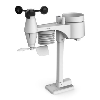 Sencor - Profesionali meteorologinė stotis su spalvotu LCD ekranu 1xCR2032 Wi-Fi