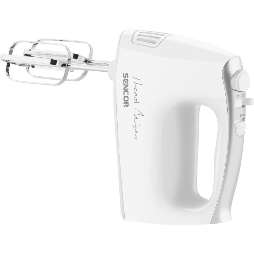 Sencor - Rankinis trintuvas su priedais 500W/230V baltas