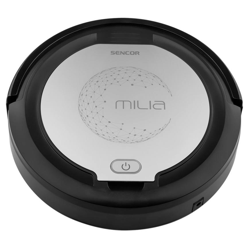 Sencor - Robotas dulkių siurblys su šluoste 2in1 15W/14,4V 1500 mAh juodas