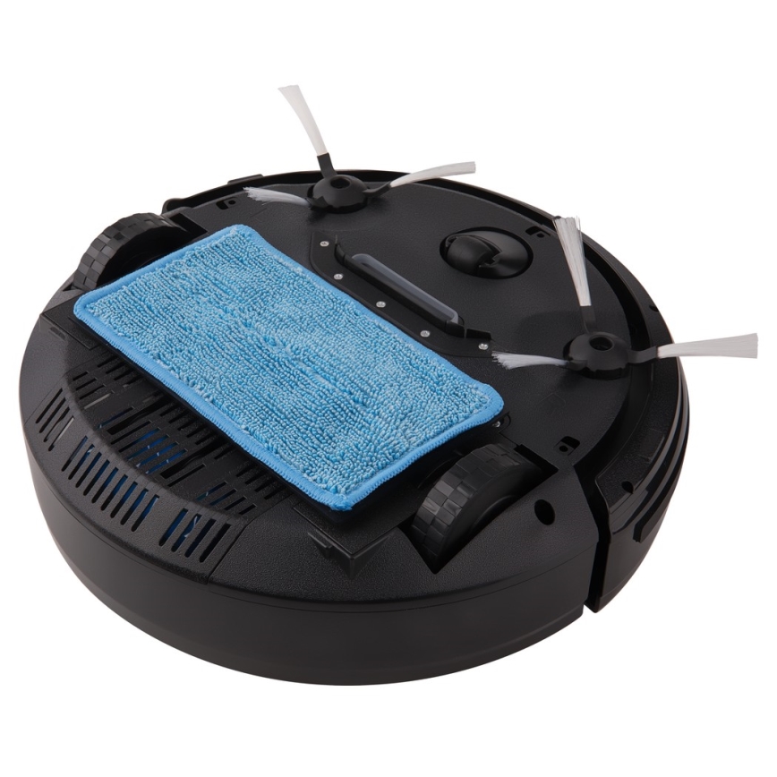 Sencor - Robotas dulkių siurblys su šluoste 2in1 15W/14,4V 1500 mAh juodas