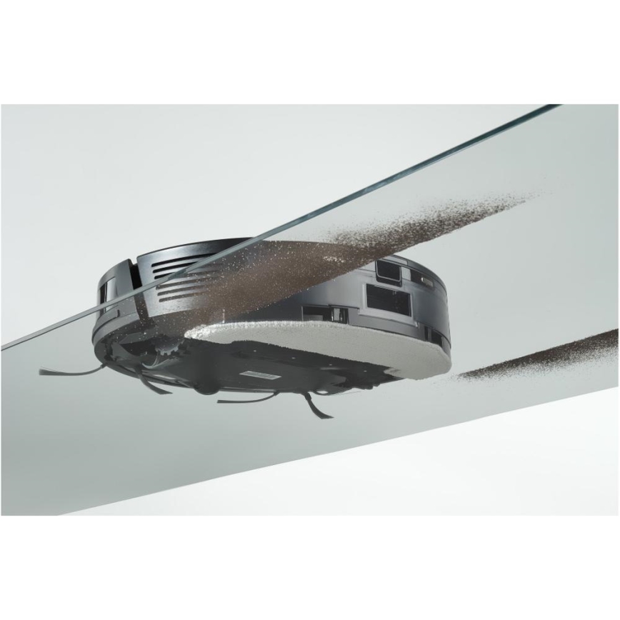 Sencor - 2in1 robotinis dulkių siurblys su mopu 16W/2600 mAh Wi-Fi juodas + nuotolinis pultas