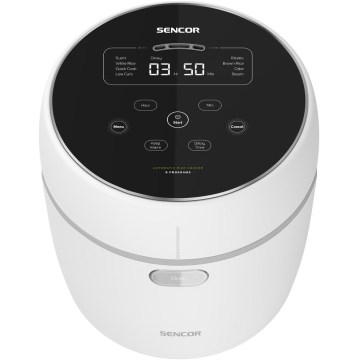 Sencor - ryžių viryklė 350W/230V 0,6 l balta
