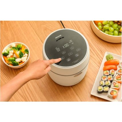 Sencor - ryžių viryklė 350W/230V 0,6 l balta