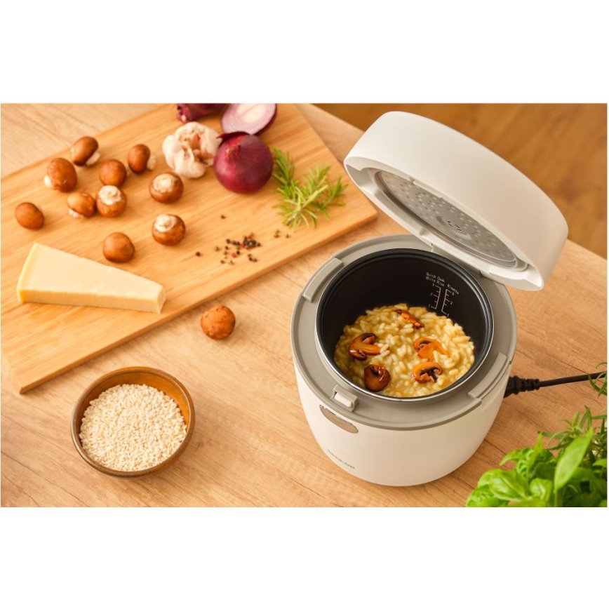 Sencor - ryžių viryklė 350W/230V 0,6 l balta