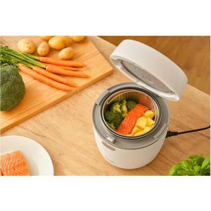 Sencor - ryžių viryklė 350W/230V 0,6 l balta