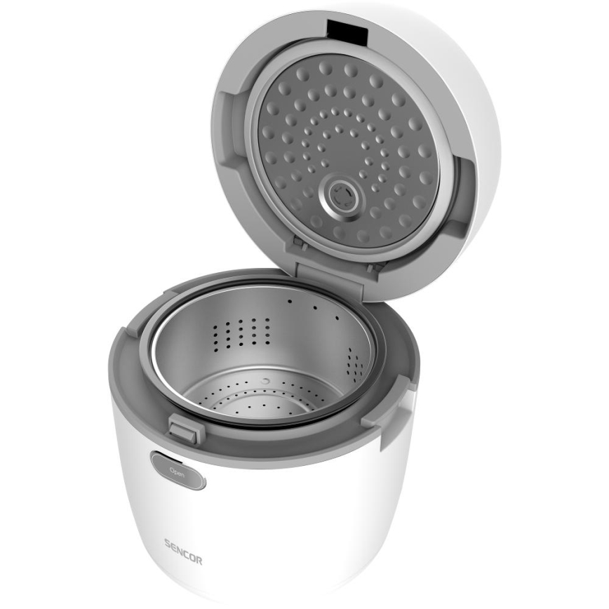 Sencor - ryžių viryklė 350W/230V 0,6 l balta