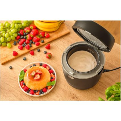 Sencor - Ryžių viryklė 350W/230V 0,6 l juoda