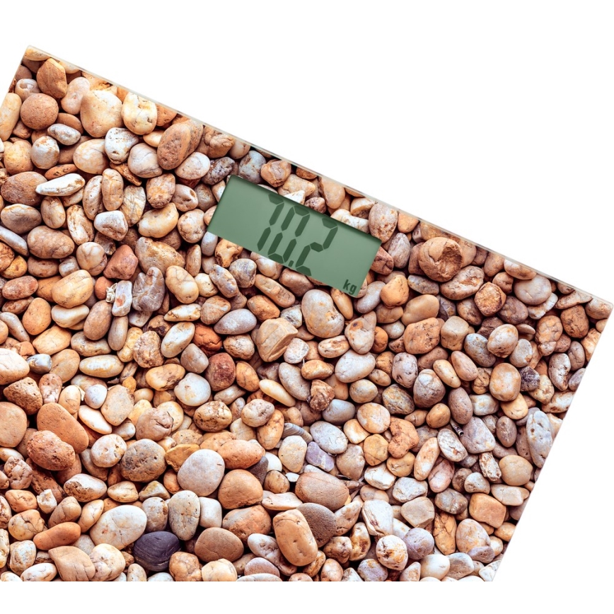 Sencor - Skaitmeninės asmeninės svarstyklės su LCD ekranu 1xCR2032