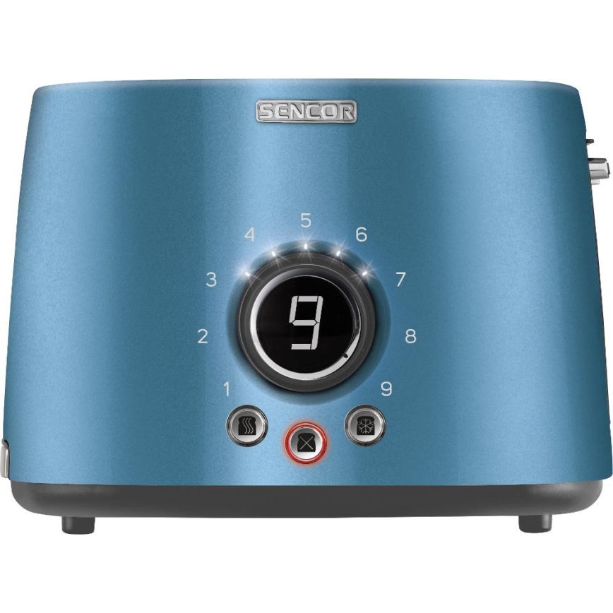 Sencor - Skrudintuvas su dviem angomis ir šildymo grotelėmis 1000W/230V mėlynas