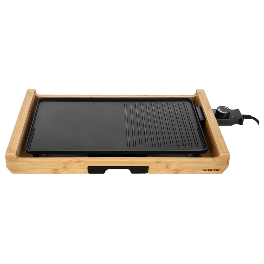 Sencor - Stalinis elektrinis grilis1800W/230V bamboo