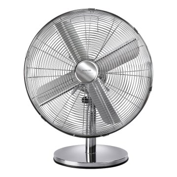Sencor - Stalinis ventiliatorius 50W/230V, blizgus chromas