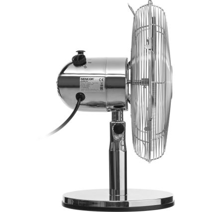 Sencor - stalo ventiliatorius 35W/230V blizgus chromas