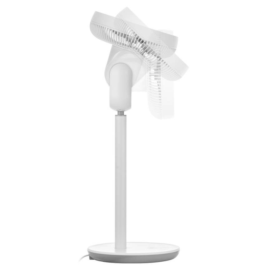 Sencor - Stovintis ventiliatorius 3D UltraSilent 26W/230V balta + nuotolinio valdymo pultas