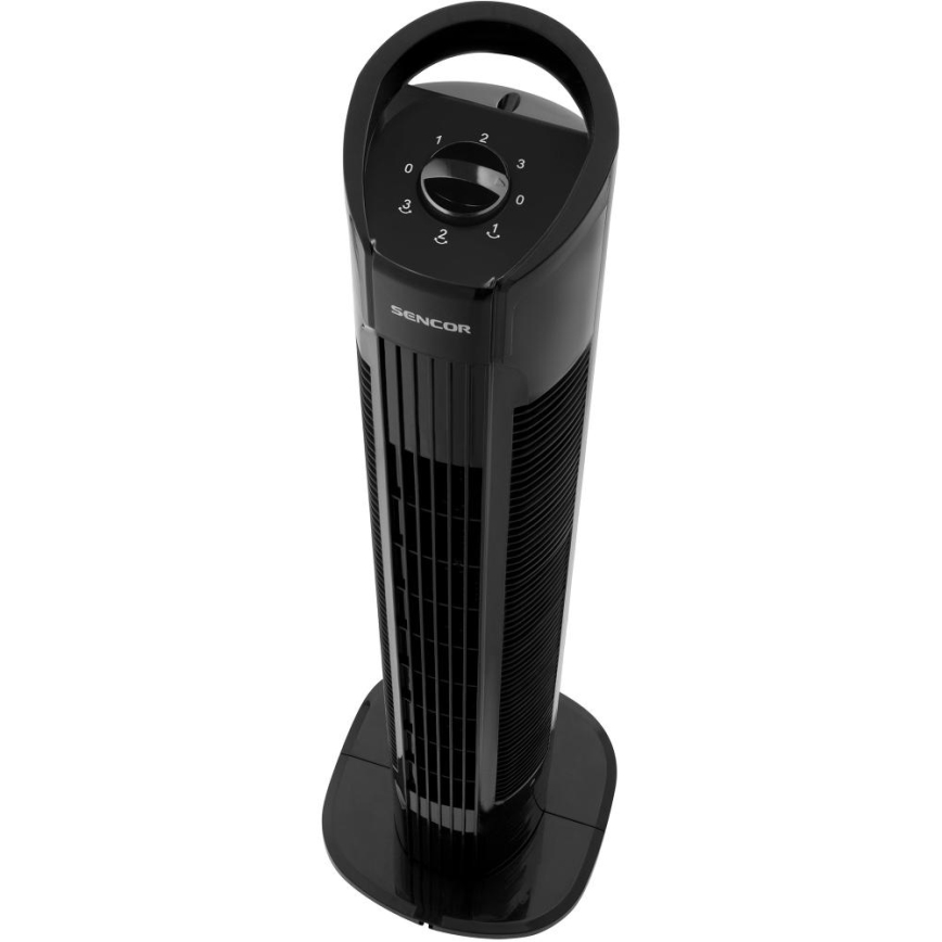 Sencor - Grindų ventiliatorius 50W/230V juoda