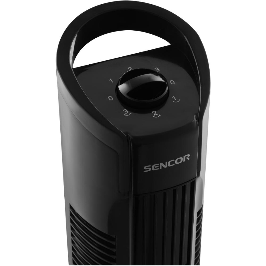 Sencor - Grindų ventiliatorius 50W/230V juoda
