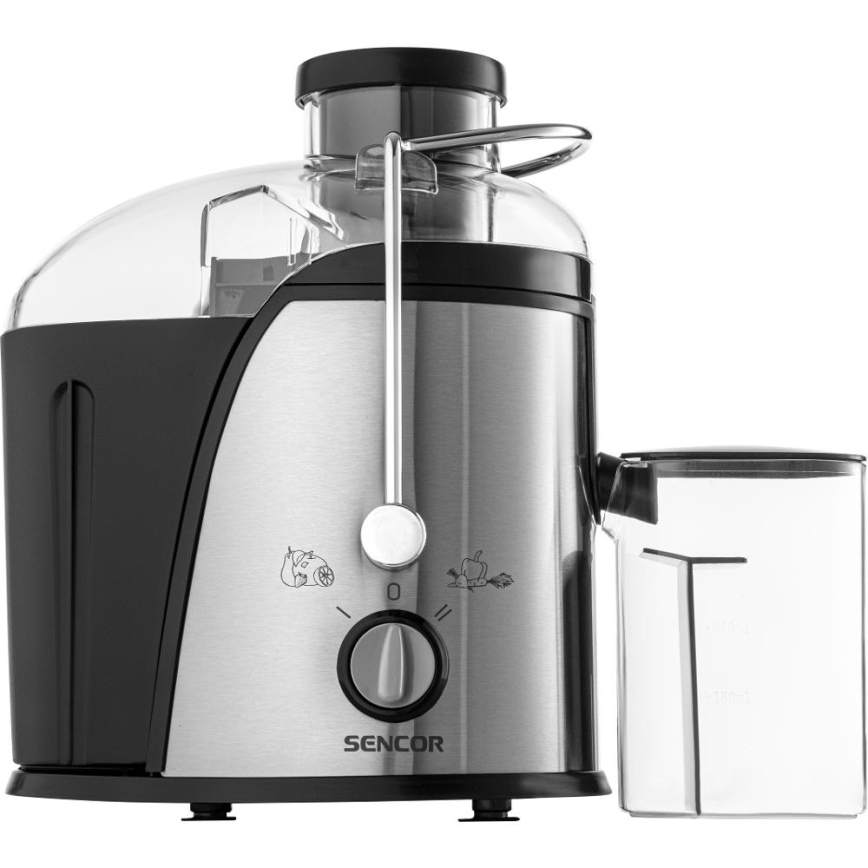 Sencor - Sulčiaspaudė 400W/230V matinio chromo/juoda