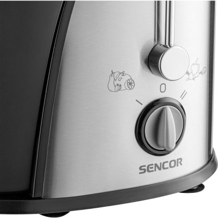 Sencor - Sulčiaspaudė 400W/230V matinio chromo/juoda